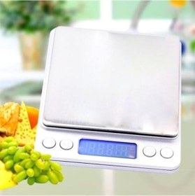 Resim M M Elektronik 3 Kg Kapasiteli Dijital Hassas Kantar Mutfak Tartısı Terazi Renkli 