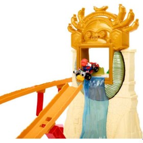 Resim HOT WHEELS Super Mario Bros. Filmi Mario Kart Kong Ormanı Yarış Pisti HMK49 