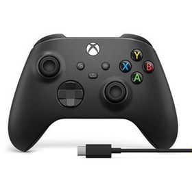 Resim Microsoft X-Box Series X/S Wireless Controller with USB-C Cable, Carbon Black 