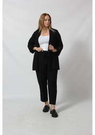 Resim Modaberray Şık Blazer Ceket Ve Pantolon Takım 