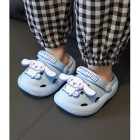 Resim Cinnamoroll Anime Figür Tavşan Kız Çocuk Terlik Sandalet Yaz Ev Kaymaz Yumuşak Taban 