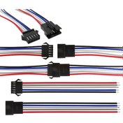 Resim 2,5Mm Jst Sm 5Pin Seyyar Konektör Takım 20Cm Kablo (100 Adet) 