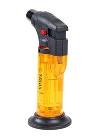 Resim Doldurulabilir Pürmüz Çakmak - Torch - Metal Başlıklı - A12 - Turuncu Çok Renkli 