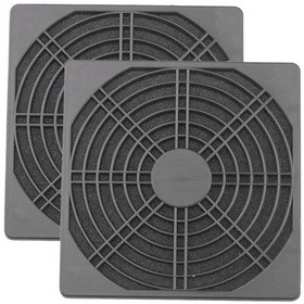 Resim Adet Toz Geçirmez Blower Guard Abs Bilgisayar Vantilatör Izgarası 120mm Fan Filtresi Fan Örgü Kapak Aletsiz Fan Süzgeç 