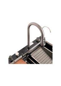 Resim Staxx Power Mıa Paslanmaz Çelik Dijital Piyano Tuşlu Teknolojik Eviye 