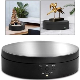 Resim Schulzz Vitrin ve Ürün Çekimi Için 360° Dönen Aynalı Sunum Standı 4 kg 