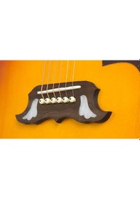 Resim Epiphone Dove Pro Elektro Akustik Gitar (Violin Burst) 