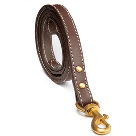 Resim Deri Gezdirme Kayışı 01 - Kahverengi / 110 cm 