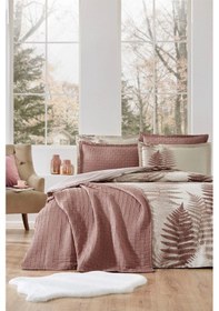 Resim Özdilek Love Ladder Çift Kişilik Yatak Örtülü Nevresim Takımı Kahve Çok Renkli 