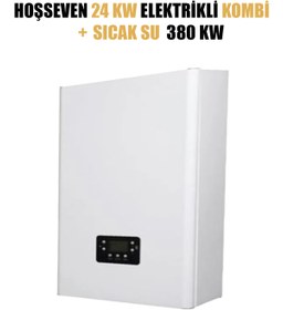 Resim Hoşseven Elektrikli Kombi 24 Kw Sıcak Su 380 V 