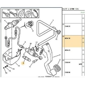 Resim Boxer Jumper Ducato 3 Debriyaj Pedal Müşürü 453438-46840511-febı 49439 