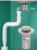 Resim Houm-ran Alt Valfli Sifon Klik-klak 232630393 