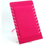 Resim Aydın Decor Süet Ayaklı Pembe Kolye Zincir Standı 