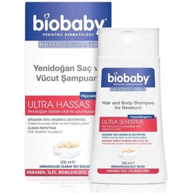 Resim Biobaby Yenidoğan Saç ve Vücut Şampuanı 200 ml 