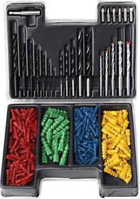 Resim 300 Parça Dübel Ve Matkap Ucu Seti Çantalı 