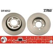 Resim Trw ARKA FREN DISKI BORA 9905 GOLF IV 9806 A3 9703 OCTAVIA 9711 