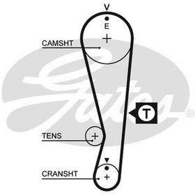 Resim TRIGER KAYISI (103x254) SUZUKI 1.6 16V (91 02) SANTANA GEO CT757 