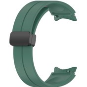 Resim Galaxy Uyumlu Watch 4 40mm Uyumlu Krd-84 Uyumlu Zore Kordon-gri 
