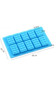 Resim Tinky Winky Silikon LEGO Çikolata Silikon Kalıbı 