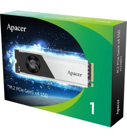 Resim Apacer AP1TBAS2280F4-1 1tb 11500/9000MB/S M.2 Pcıe Gen5 X4 SSD (AP1TBAS2280F4-1) 