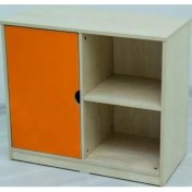Resim Edutoys Dolap 2 Bölmeli 1 Kapaklı 