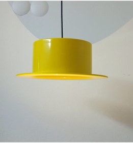 Resim Dylight Retro Metal Dekoratif Rustik Sarı Kafe Mutfak Tekli Sarkı 