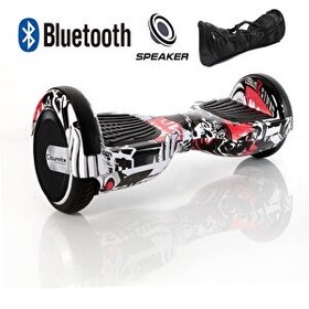 Resim Citymate KYK1001L Akıllı Dengeli Elektrikli Kaykay Scooter Hoverboard - Hover Kart - Çanta Full Paket Desen 8 