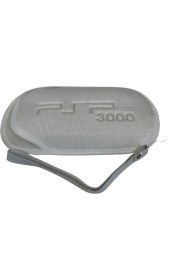 Resim YUES PSP 2000/3000 Soft Çanta Kılıf + Bileklik – Beyaz (PSP-2000/3000 Uyumlu) 