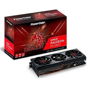 Resim Powercolor AMD Radeon RX 6800 Red Dragon 16GBD6-3DHR/OC 16 GB GDDR6 256 Bit Ekran Kartı 