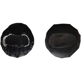 Resim White Guard 100'lük Pakette 9 Cm L Siyah Tek Kullanımlık Kulaklık Bonesi,kullan At Kulaklık Kılıfı 