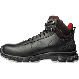 Resim Puma Safety Condor Mid Siyah Çelik Burunlu Nubuk Deri Iş Ayakkabısı S3 Src Esd 