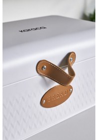 Resim Karaca Lina Ekmek Kutusu Saklama Kabı Hediye Beyaz 