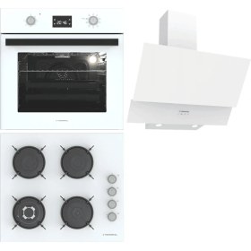 Resim Termikel Ankastre Set (Bo O6555C W + Bh P6194C W + Ch C6532C Ww) 