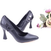 Resim Ceylan 2008 Kadın 8.5 cm Topuk Stiletto Ayakkabı 