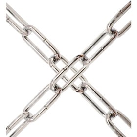 Resim Etsylight Avize Zinciri, Metal Zincir, Toptan Zincir ( 5 Metre ) Nikel Renk 