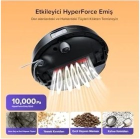 Resim S8 Pro Akıllı Süpürge Siyah 