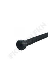 Resim FKN Siyah Flex Spiral - Bağlantı Hortumu 3/8 - 3/8 40 Cm 