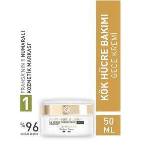 Resim Yves Rocher Global Gençleştirici Yenileyici Gece Kremi-50 ML 