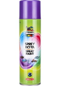 Resim Nova Color Sprey Boya 200 Ml Mor Diğer 