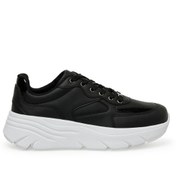 Resim Butigo 23K-060 3PR Siyah Kadın Sneaker 