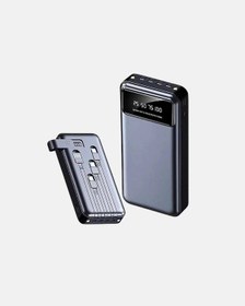 Resim Bfs Powerbank 20000 Mah Hızlı Şarjlı Led Fenerli Ve 4 Portlu Çok Renkli 