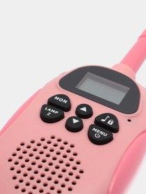 Resim ROXİVA Şık Tasarım 2 Adet Çok Kanallı İntecom özellikli Kablosuz Mini Çocuk Telsizi 