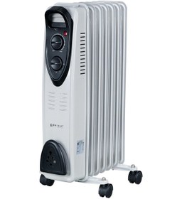 Resim Bright Elegance BE-6507 Devrilme Korumalı 7 Dilimli Yağlı Radyatör 
