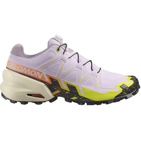 Resim Salomon Speedcross 6 W Kadın Koşu Ayakkabısı L47466000 A.gri Açık Gri 