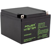 Resim Akü 12 Volt 26 Amper Powermaster 165 x 176 x 125 Mm Diğer