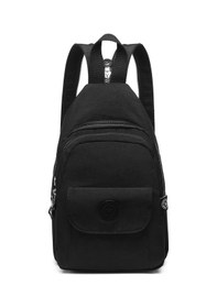 Resim Hüvendo Smart Su Geçirmez Çok Cepli Küçük Boy Günlük Kadın Sırt Çantası Siyah Siyah 