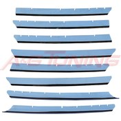 Resim Vw T4 Transporter Krom Ön Panjur 1995 - 2003 Arası Paslanmaz Çeli N11.5553 