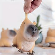 Resim Sevimli Capybara Sıkıştırma Oyuncak - Hızlı Salınım, Dayanıklı, Benzersiz Hayvan Tasarımı, Parti Hediyeleri ve Tatil Hediyeleri İçin Mükemmel, Halloween ve Noel Yenilik Sıkıştırması, Sınıf Ödülleri, Okula Dönüş Hediyeleri 