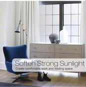 Resim Büro Ev Ofis Yazlık İçin 200x45cm Uv Güneş Işığı Engelleyici Buzlu Cam Filmi 