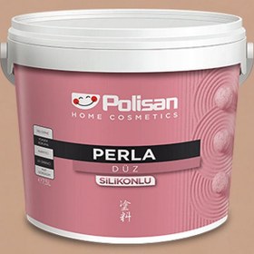 Resim Polisan 4828 - Açık Somon - CD-8097 2,5 Litre Perla Silikonlu Dış Cephe Boyası (38100011000) 